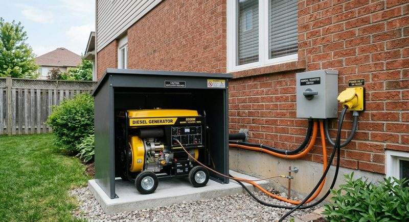 Diesel Generator Installation in Heber City, UT