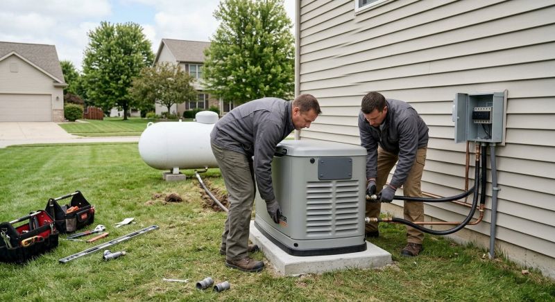 Propane Generator Installation in Denver County, CO