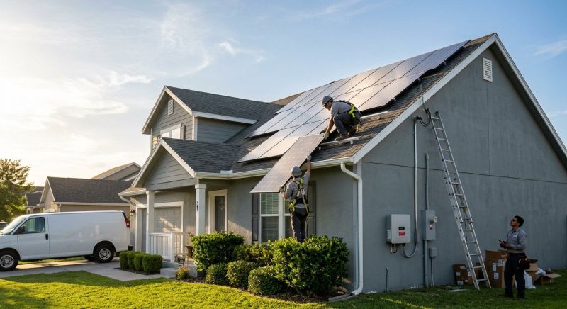 Solar Generator Installation in Denver County, CO