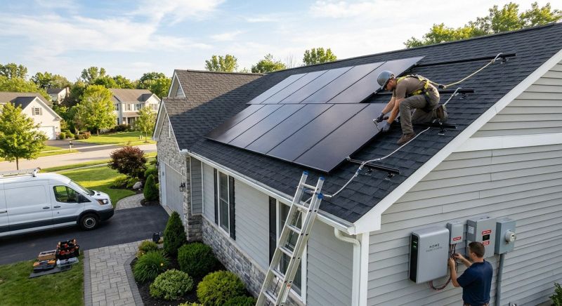Solar Generator Installation in Denver, CO